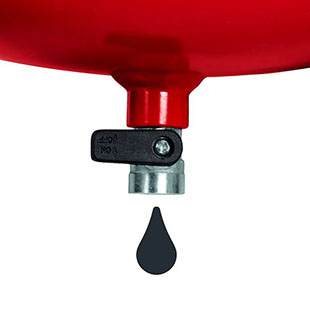 Entwässerungsschraube des Einhell Kompressors