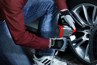 Druckluftschrauber mit dem Einhell