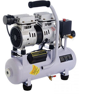 Rückseite des Implotex Kompressors